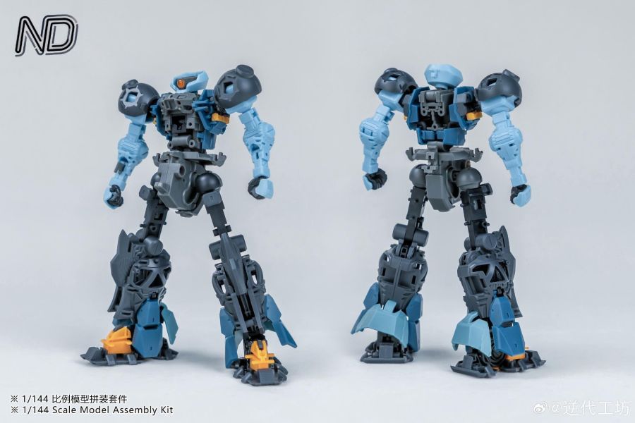 2月預購 逆代工坊 1/144 唬王 組裝模型 (腿部外甲可爆甲） 