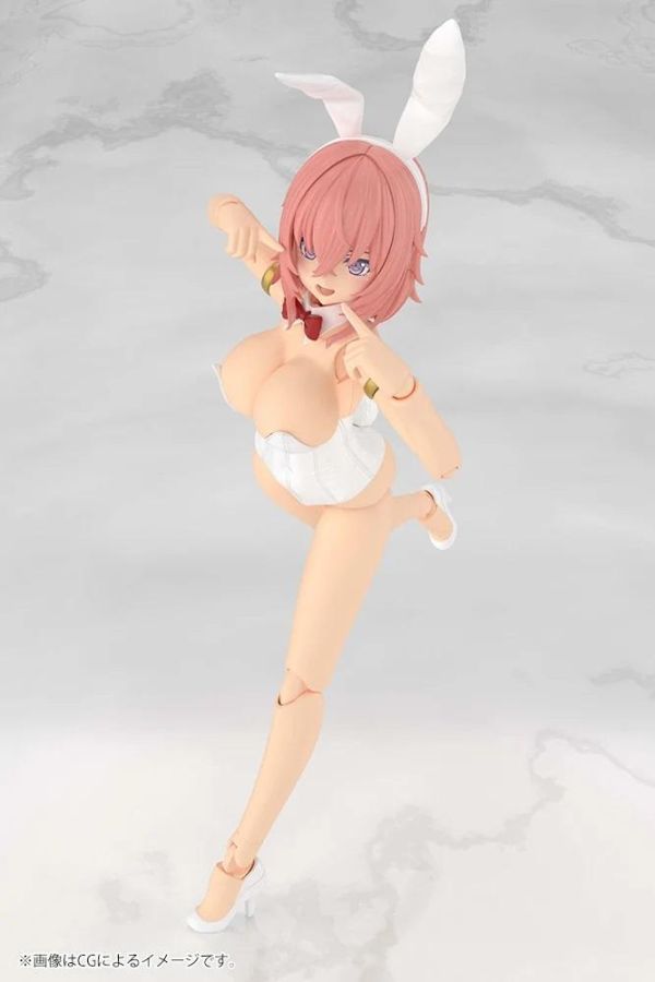 27年5月預購 壽屋 Frame Arms Girl 機甲少女 突伽I Bunny Style-白色 組裝模型 