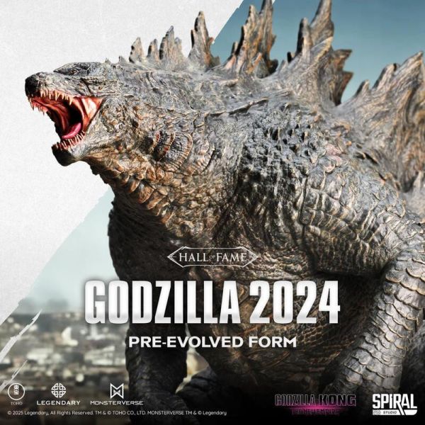 2025年第三季預購 螺旋工作室 名人堂系列 哥吉拉 2024 一般版 塗裝完成品 