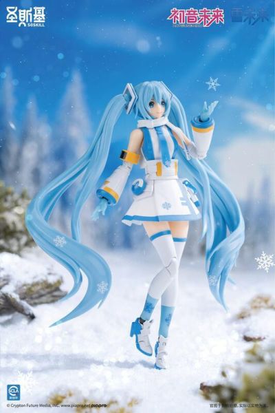 2025年第三季預購 聖斯基 X 初音未來 雪未來 雪初音 冰點迴響(附初回特典) 組裝模型 