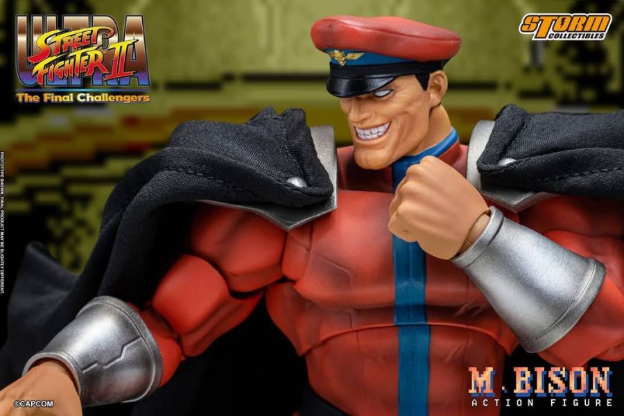 2025年第四季預購 STORM TOYS 1/12 快打旋風2 街頭霸王2 最終大魔王 拜森.貝卡/貝加 將軍 可動完成品 