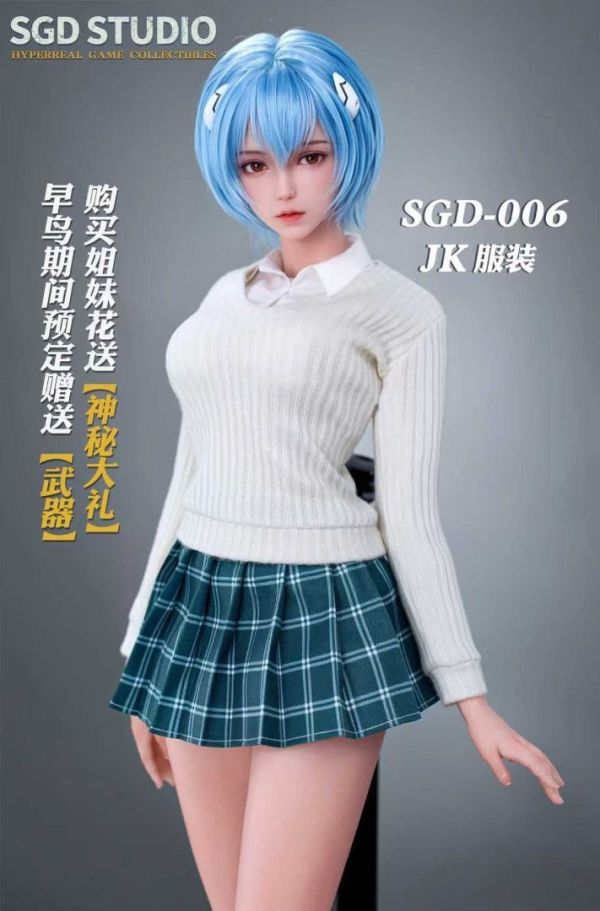 2026年第一季 SGD Studio 1/3 戰鬥女孩 明日香/綾波零 偶海外版 全矽膠可動人偶 
