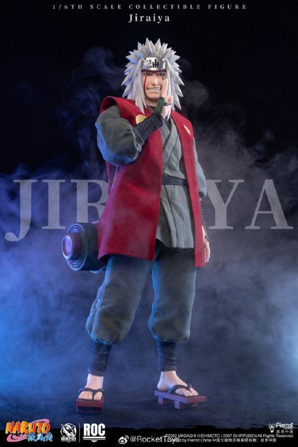 2027年第三季預購 ROCKETTOYS 1/6《火影忍者 疾風傳》Jiraiya 自來也 標準版 ROC-019 可動人偶 