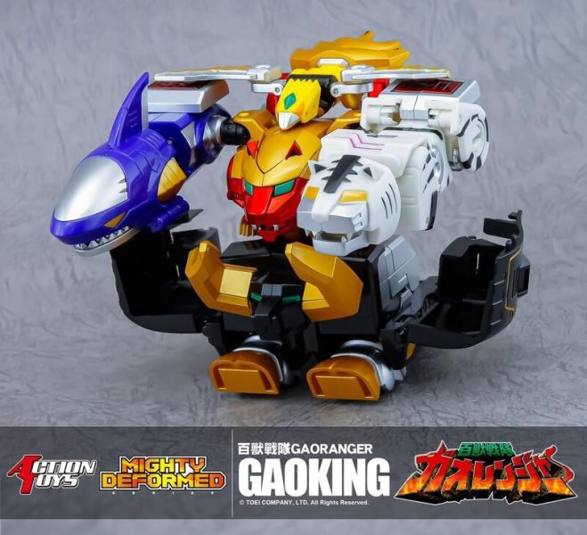 2025年第四季預購 Action Toys MIGHTY DEFORMED 百獸戰隊 牙吠王 可動完成品 
