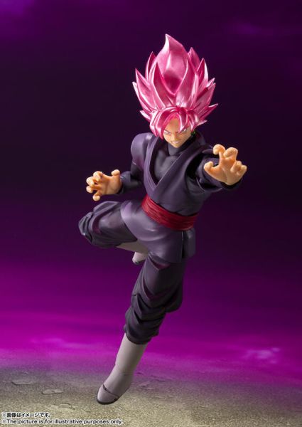 2026年1月預購 S.H.Figuarts SHF 七龍珠超 黑悟空 超級賽亞人 桃紅 可動完成品 
