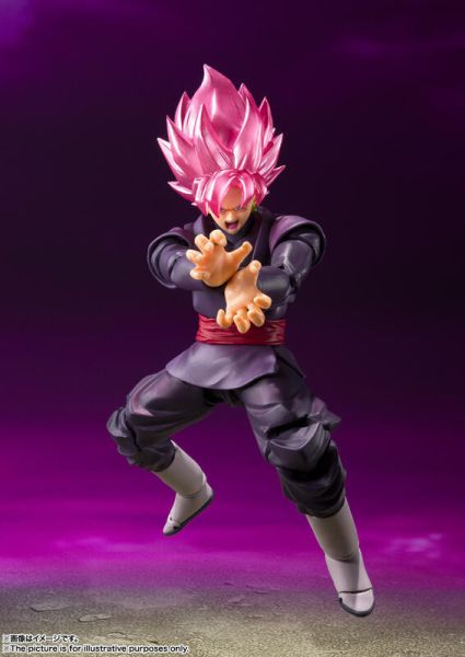 2026年1月預購 S.H.Figuarts SHF 七龍珠超 黑悟空 超級賽亞人 桃紅 可動完成品 