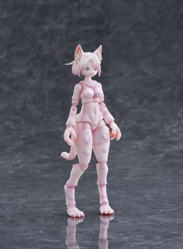 2026年2月預購 AOSHIMA 青島 KEMOPLA 獸普拉 1/12 No.KP-01R 鑽石眼貓 獸娘 組裝模型 