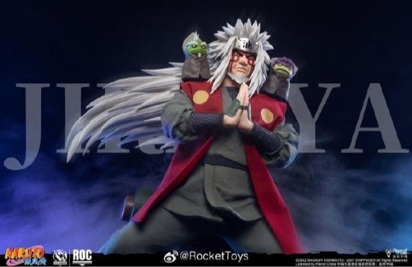 2027年第三季預購 ROCKETTOYS 1/6《火影忍者 疾風傳》Jiraiya 自來也 豪華版 ROC-020 可動人偶 