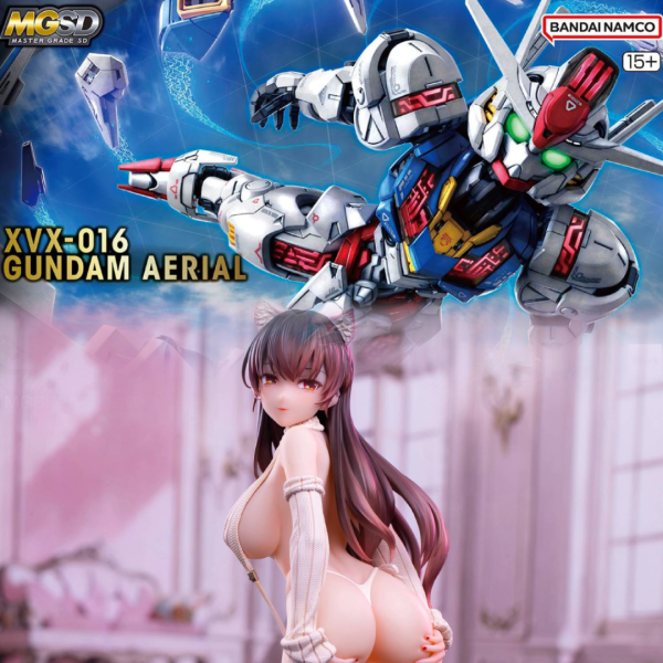[即將到貨]清倉特價 MGSD 風靈鋼彈+Super Nova 1/6 北田龍馬 原畫 追視眼 此方醬 私房少女 塗裝完成品 