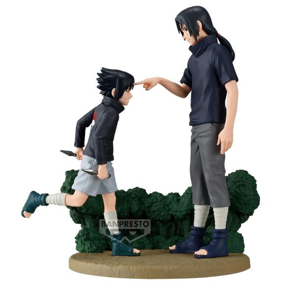 10月預購 BANPRESTO 景品 火影忍者疾風傳 Memorable Saga 宇智波佐助＆宇智波鼬 塗裝完成品 
