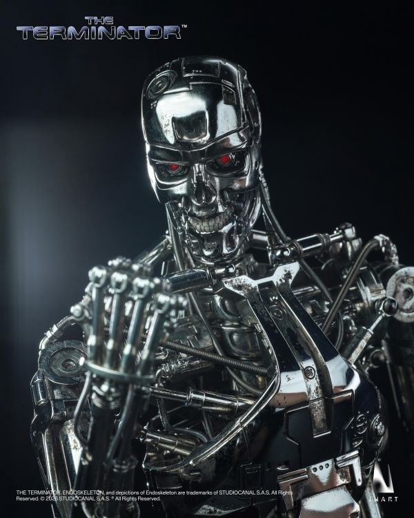 2026年第四季預購 INART 1/6 魔鬼終結者 T-800 內骨骼 可動人偶 