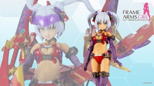 12月預購 壽屋 Frame Arms Girl FAG 機甲少女 猩紅魔鷲 龍顎 組裝模型 