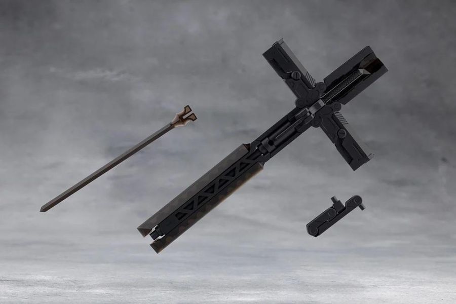 6月預購 壽屋 無限邂逅MegaloMaria 變形配件 重十字槍2 黑色ver. 組裝模型 