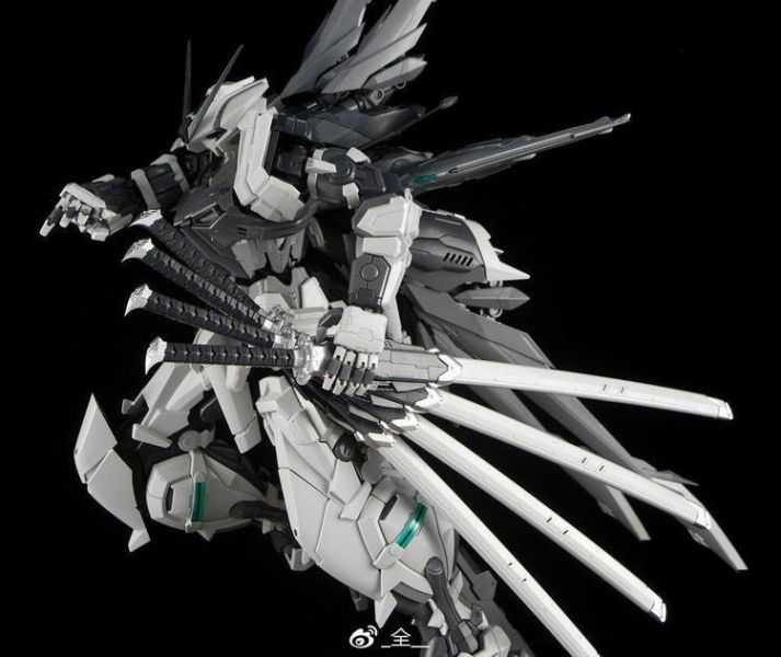 [特價出清] 缺件瑕疵 尼爾森工坊 赤之侍鬼 PG 1/60 紅異端 飛行背包 未啟動配色 特典 四把刀+刀鞘+台座 組裝模型 