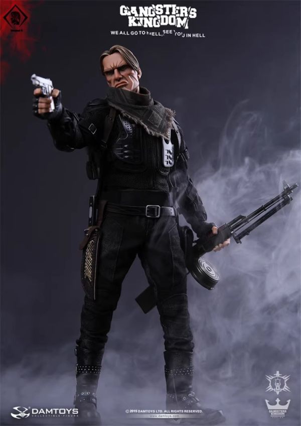 [現貨]特價出清 DAMTOYS GK010 1/6 黑幫王國 方塊4 米列夫斯基 可動人偶 
