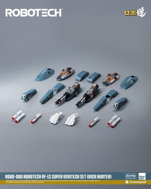 2027年第一季預購 Threezero	ROBO-DOU 超時空要塞 VF-1S 變形戰鬥機超級裝甲套裝 RICK HUNTER 可動完成品 
