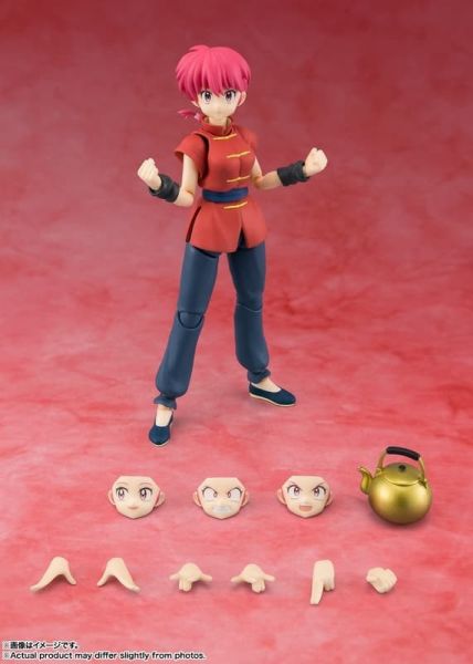 2026年3月預購 萬代  S.H.Figuarts SHF 亂馬1/2 女亂馬 新TV版 可動完成品 