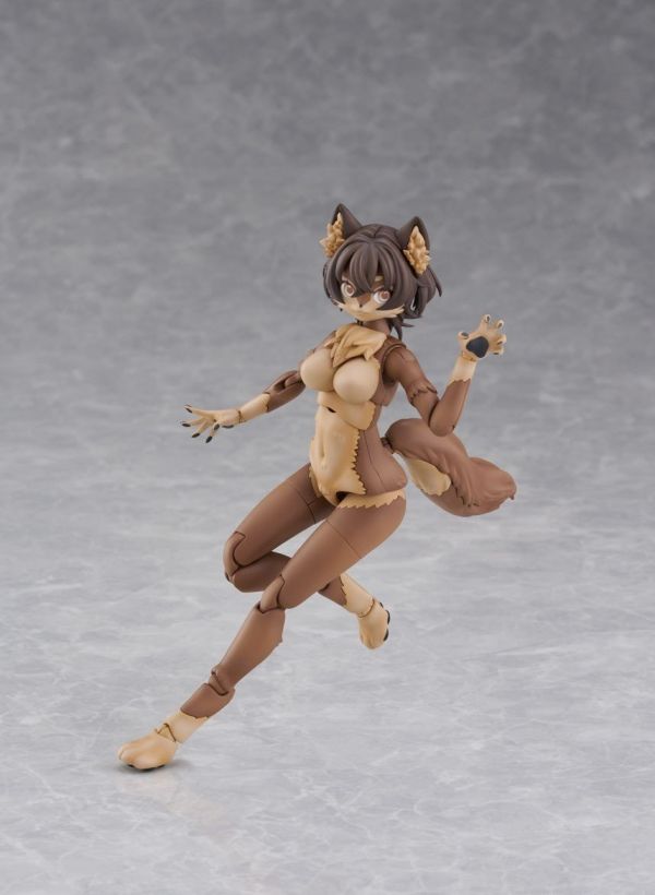 2026年2月預購 AOSHIMA 青島 KEMOPLA 獸普拉 1/12 No.KP-01R 日本狼 獸娘 組裝模型 