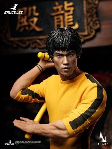2027年第一季預購 (需訂金) INART 1/6 死亡遊戲 李小龍 黃色連體服 可動人偶 