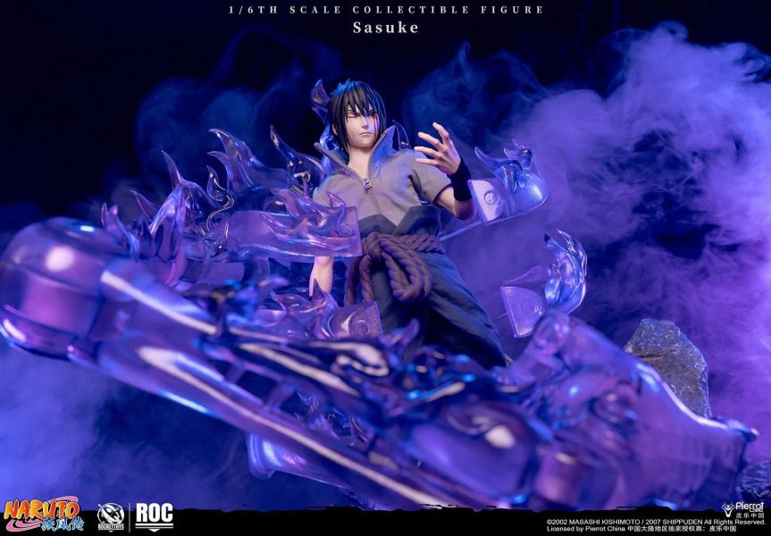 2027年第三季預購 ROCKETTOYS 1/6《火影忍者 疾風傳》Sasuke 宇智波佐助 豪華版 可動人偶 