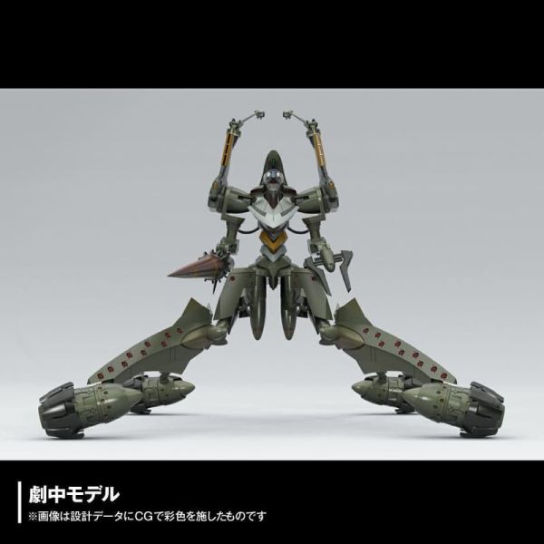 11月預購 海洋堂 ARTPLA SCULPTURE WORKS EVA 臨時5號機 決鬥伯達尼基地 組裝模型 