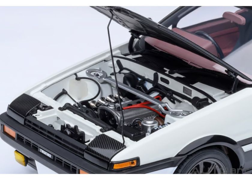 2025年12月預購 AUTOart 1/18 Toyota 豐田 Sprinter Trueno (AE86) 頭文字D」“Project D” 最終樣式 (30th ANNIVERSARY) 完成品 