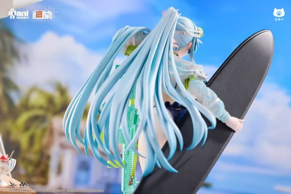 2026年第二季預購 大漫匠 1/7少女前線 2 追放 可露凱 - 蔚藍軌跡 (初回特典：Q版冰箱貼) 塗裝完成品 