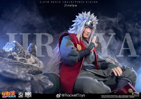 2027年第三季預購 ROCKETTOYS 1/6《火影忍者 疾風傳》Jiraiya 自來也 標準版 ROC-019 可動人偶 