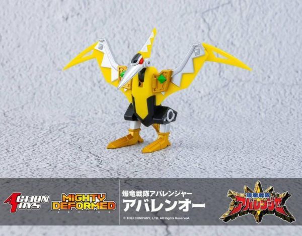 [現貨] Action Toys MIGHTY DEFORMED 爆龍戰隊 ABARENOH 暴連王 可動完成品 