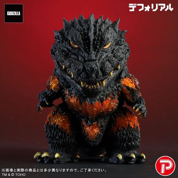 10月預購 魂商店限定 X-PLUS DefoReal 新宿炎上 紅蓮千禧哥吉拉 塗裝完成品 