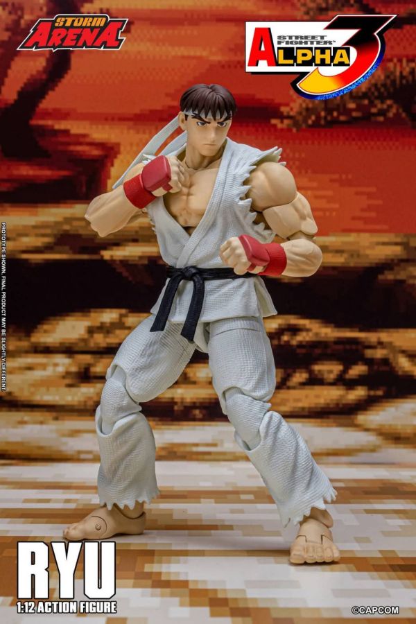 2025年第二季預購 STORM ARENA -1:12 快打旋風 ALPHA 3 隆 RYU 可動完成品 