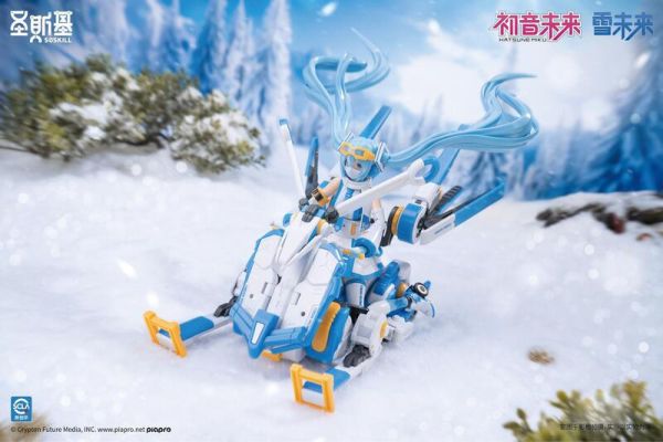 2025年第三季預購 聖斯基 X 初音未來 雪未來 雪初音 冰點迴響(附初回特典) 組裝模型 