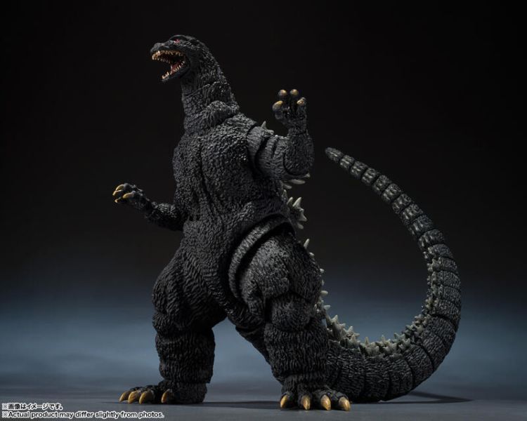 2026年1月預購 S.H.MonsterArts SHM 哥吉拉VS碧奧蘭蒂 哥吉拉 1989 電影海報版 可動完成品 