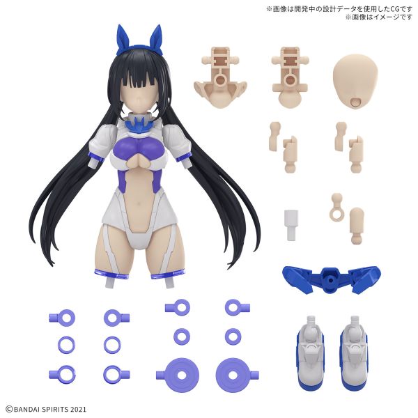 11月預購 萬代 30MS 組裝少女輕作戰 配件套組21 衝刺裝 顏色B 組裝模型 