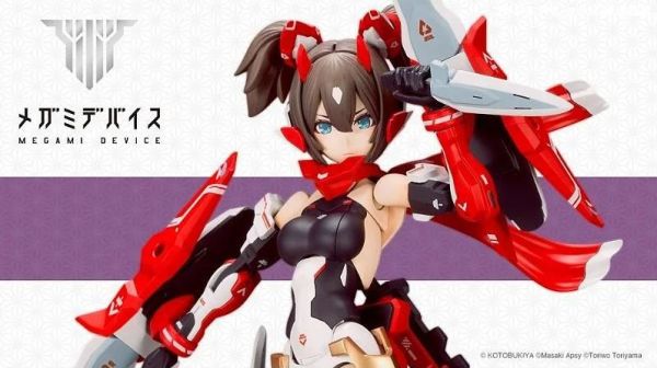 10月預購 壽屋 Megami Device 女神裝置 朱羅 忍者 組裝模型 