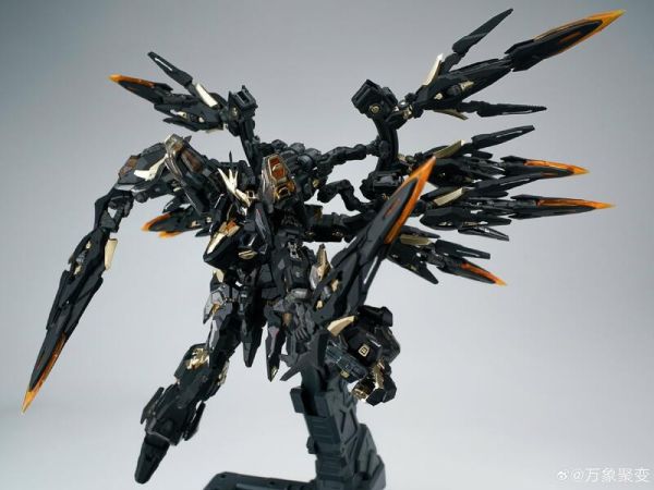 6月預購 萬象聚變 1/100 黑天啟 預噴塗外甲 合金骨架 組裝模型 