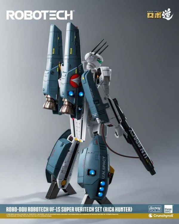 2027年第一季預購 Threezero	ROBO-DOU 超時空要塞 VF-1S 變形戰鬥機超級裝甲套裝 RICK HUNTER 可動完成品 
