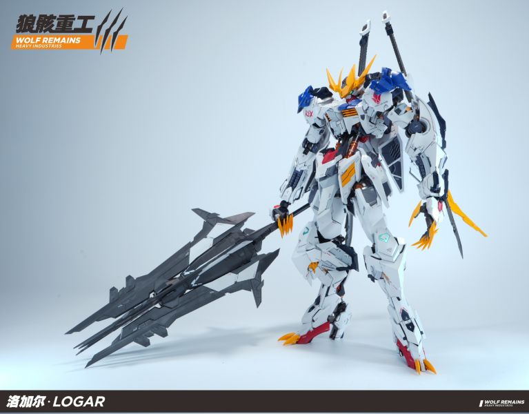 2月預購 狼骸重工 1/60 洛加爾 合金骨架 組裝模型 附首批特典披風 