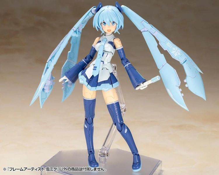 8月預購 壽屋 Frame Arms 骨裝機兵 藝術家系列 雪初音 組裝模型 