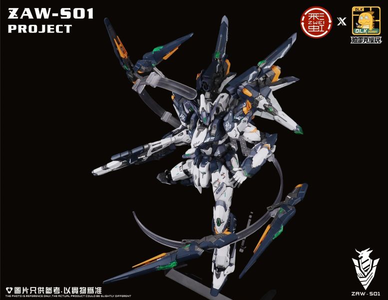 2026年3月預購 DLKHOBBY迪雷克 1/100 ZAWS01 泛用宇宙型斑鳩 多層骨架 原創組裝模型 