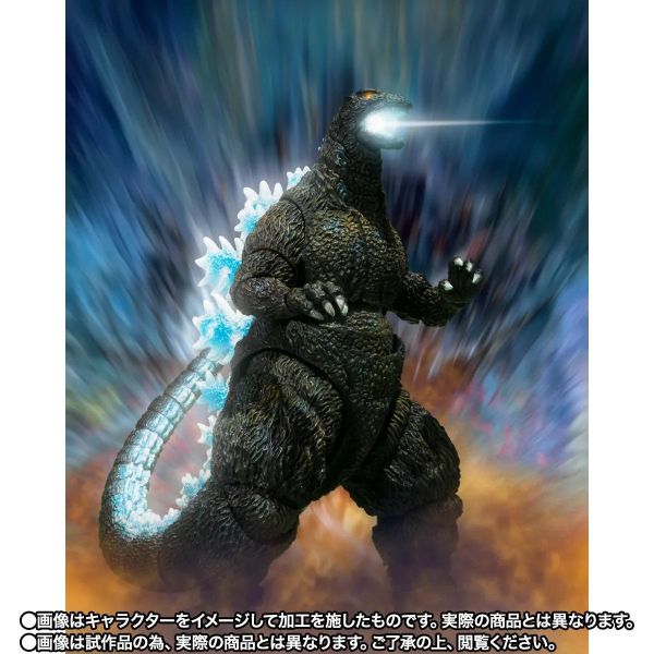 27年2月預購 S.H.MonsterArts SHM 哥吉拉 哥吉拉vs機械哥吉拉 海報配色 Ver. -Movie Graphic Plus- 可動完成品 