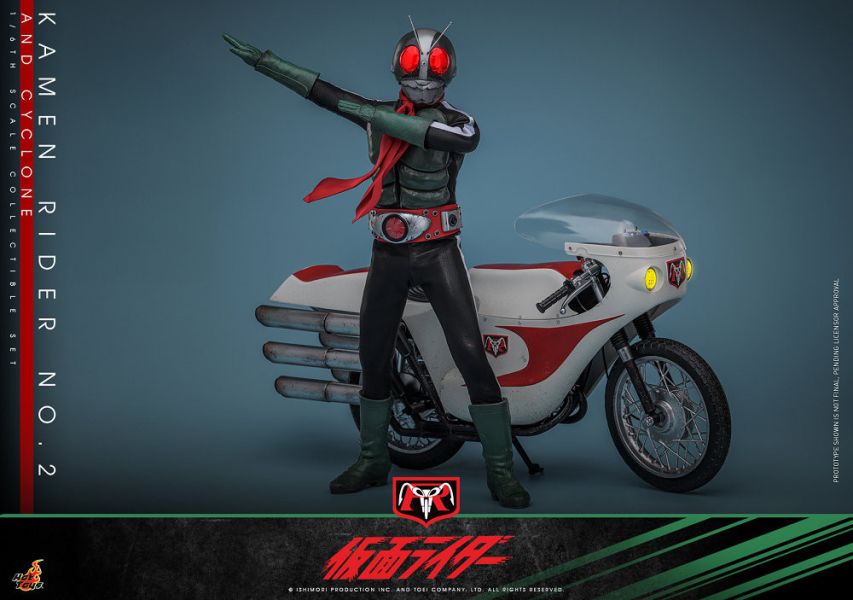 26年第三季 HOT TOYS TMS149 假面騎士 假面騎士舊2號&旋風2號 12吋可動人偶套組 