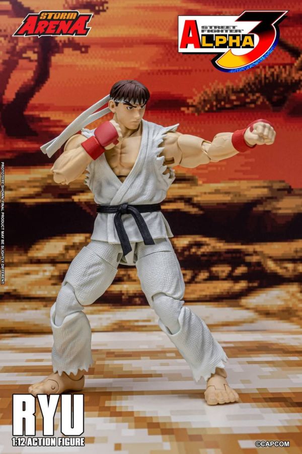2025年第二季預購 STORM ARENA -1:12 快打旋風 ALPHA 3 隆 RYU 可動完成品 