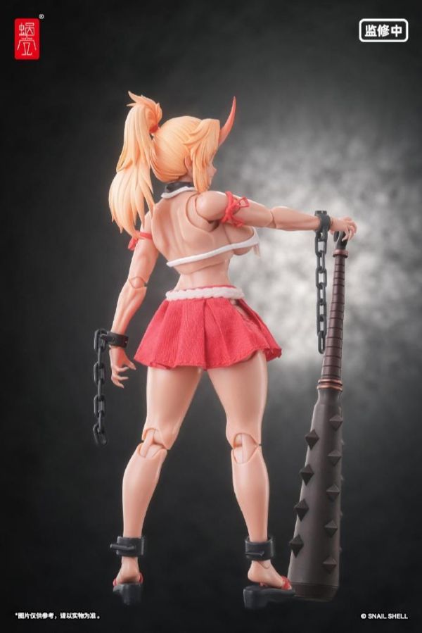 2026年第四季預購 蝸之殼 1/12 RPGEX-08 鬼巫女 次女 紅葉 可動完成品 