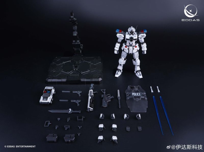 10月預購 上海WF會場限定 伊達斯 1/100 諾姆警用型 機甲 組裝模型 