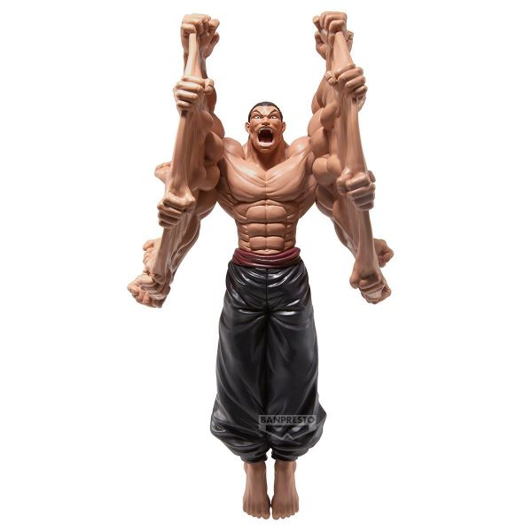 2027年2月預購 BANPRESTO 景品 刃牙 烈海王的烈車拳滾輪喔喔！！公仔 塗裝完成品 