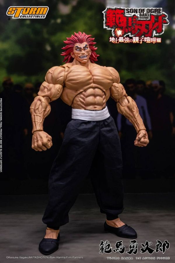 2025年第四季預購 STORM TOYS 1/6 地上最強親子喧嘩 範馬勇次郎 可動人偶 