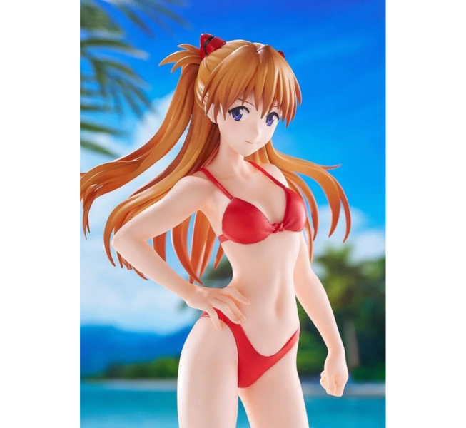 1月預購 GSC POP UP PARADE BEACH QUEENS 式波·明日香·蘭格雷（比基尼Style）L Size 塗裝完成品 