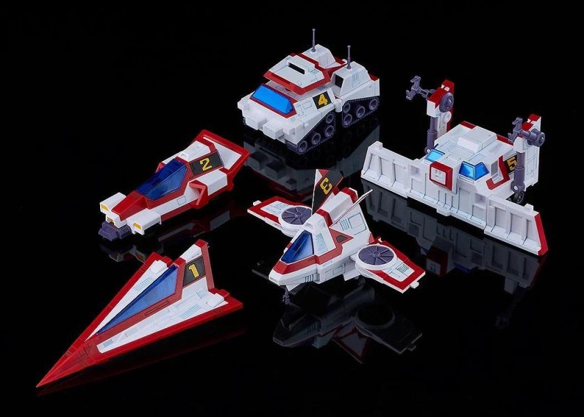 8月預購 GSC MODEROID《科學小飛俠F》旋風斯巴達 Unite Color 組裝模型 