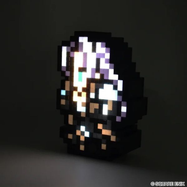 2026年2月預購 SQ Final Fantasy 系列 像素小夜燈 FFRK 賽菲羅斯（Sephiroth） 